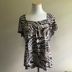 East 5th women multicolor dots design women blouse​